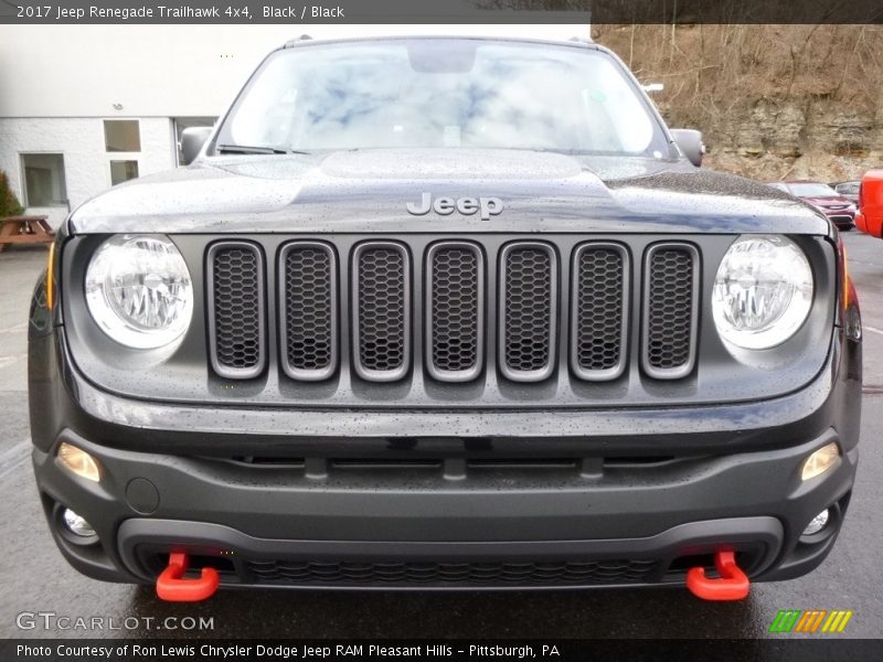 Black / Black 2017 Jeep Renegade Trailhawk 4x4