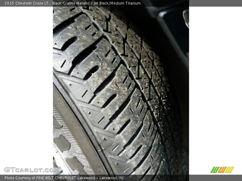 Black Granite Metallic / Jet Black/Medium Titanium 2015 Chevrolet Cruze LT