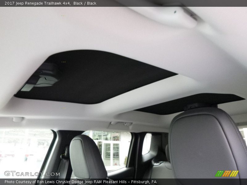 Black / Black 2017 Jeep Renegade Trailhawk 4x4