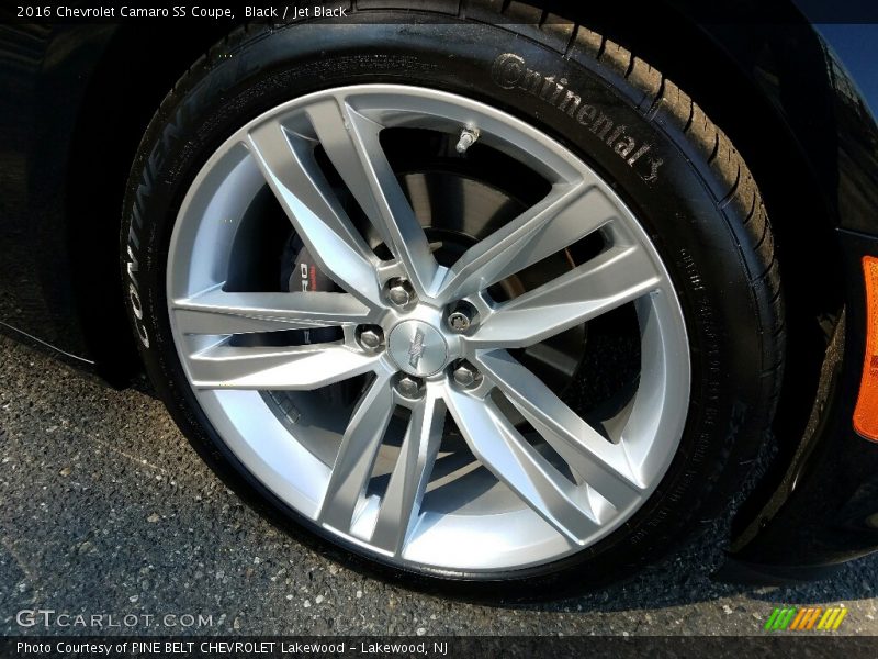 Black / Jet Black 2016 Chevrolet Camaro SS Coupe