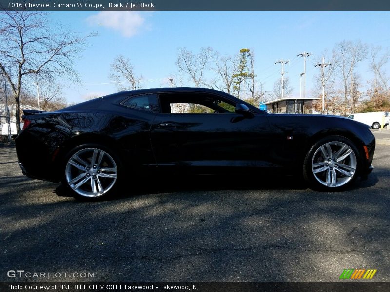 Black / Jet Black 2016 Chevrolet Camaro SS Coupe