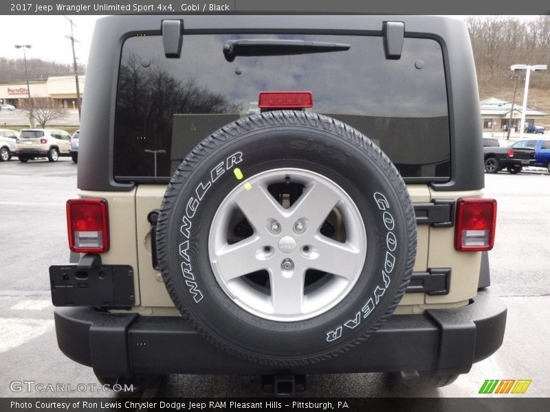 Gobi / Black 2017 Jeep Wrangler Unlimited Sport 4x4