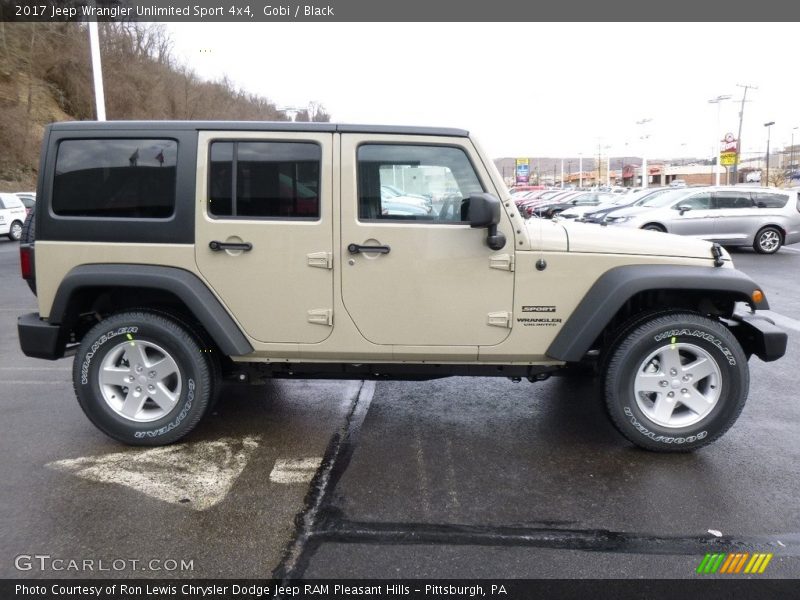 Gobi / Black 2017 Jeep Wrangler Unlimited Sport 4x4