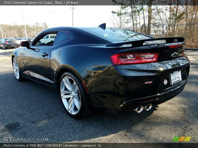 Black / Jet Black 2016 Chevrolet Camaro SS Coupe