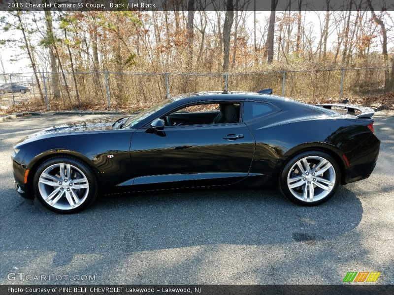 Black / Jet Black 2016 Chevrolet Camaro SS Coupe