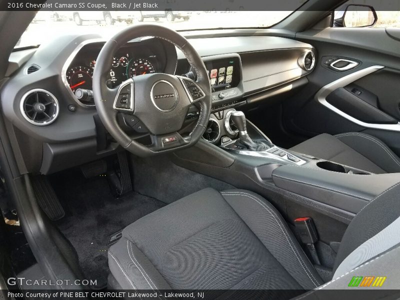 Black / Jet Black 2016 Chevrolet Camaro SS Coupe