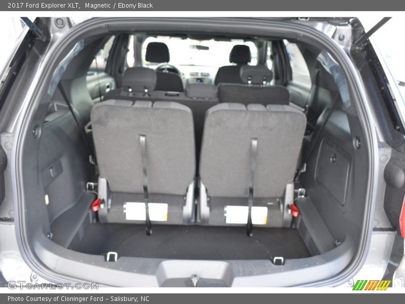 Magnetic / Ebony Black 2017 Ford Explorer XLT