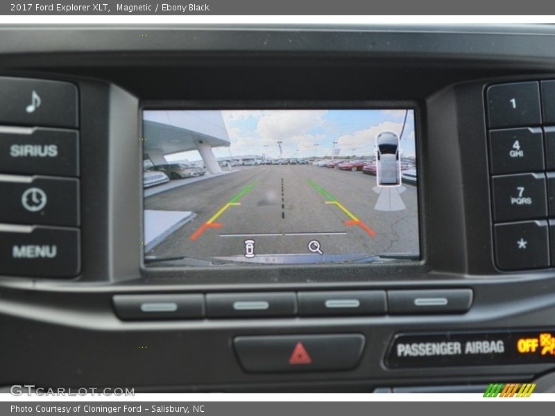 Magnetic / Ebony Black 2017 Ford Explorer XLT