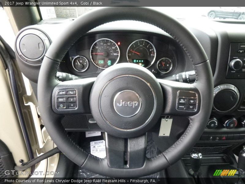 Gobi / Black 2017 Jeep Wrangler Unlimited Sport 4x4
