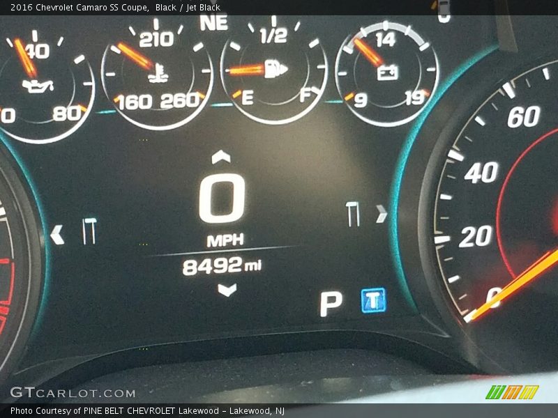 Black / Jet Black 2016 Chevrolet Camaro SS Coupe