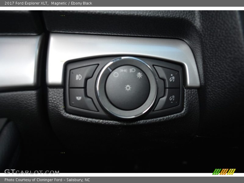 Magnetic / Ebony Black 2017 Ford Explorer XLT