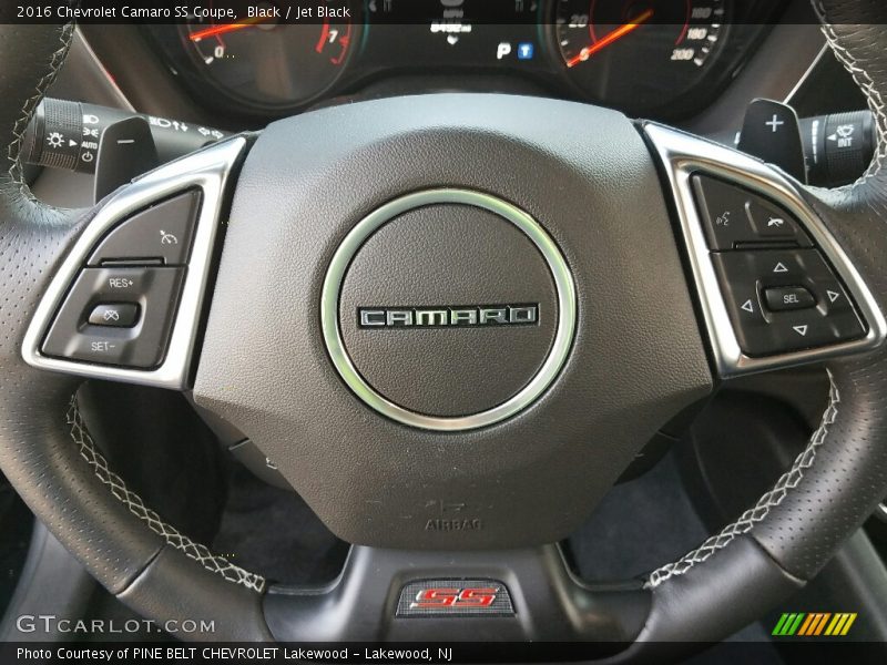 Black / Jet Black 2016 Chevrolet Camaro SS Coupe