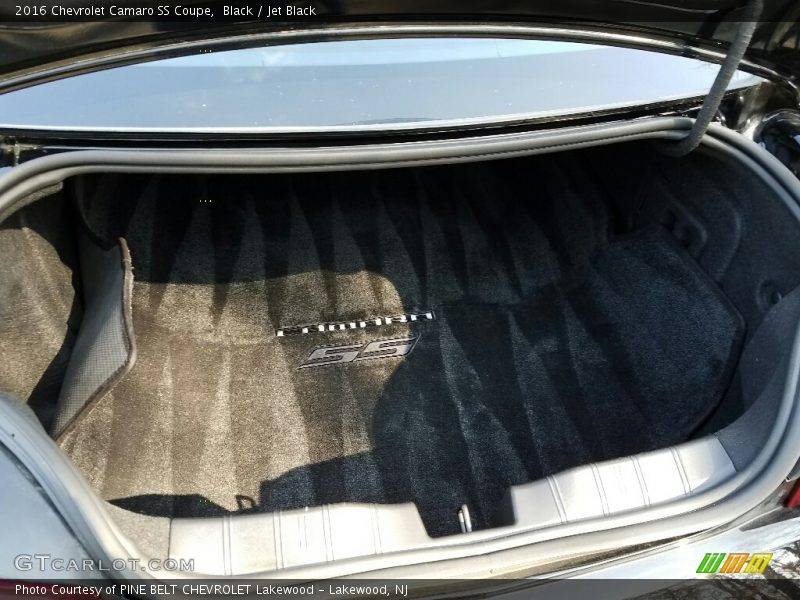 Black / Jet Black 2016 Chevrolet Camaro SS Coupe