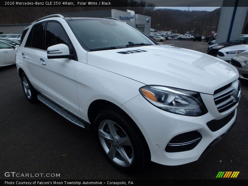 Polar White / Black 2016 Mercedes-Benz GLE 350 4Matic
