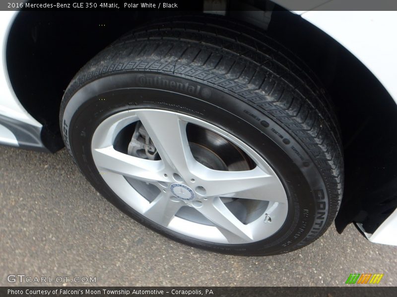 Polar White / Black 2016 Mercedes-Benz GLE 350 4Matic