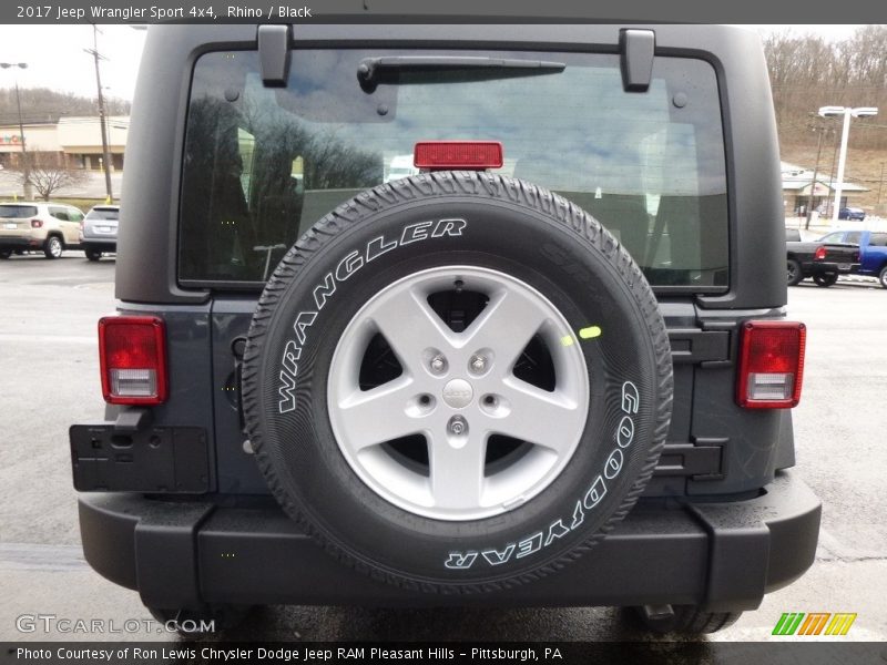 Rhino / Black 2017 Jeep Wrangler Sport 4x4