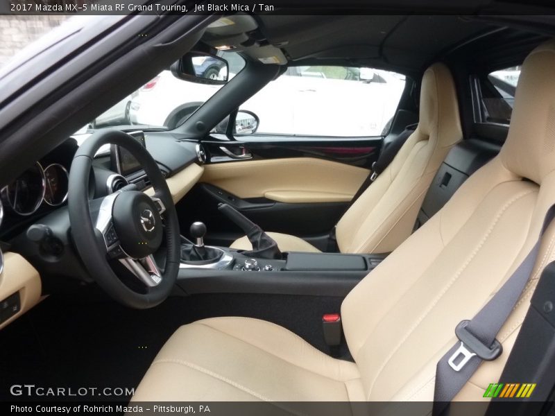  2017 MX-5 Miata RF Grand Touring Tan Interior