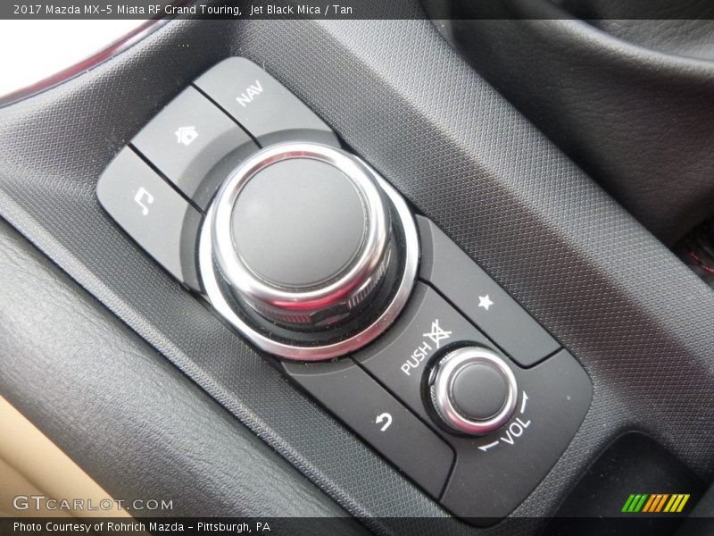 Controls of 2017 MX-5 Miata RF Grand Touring