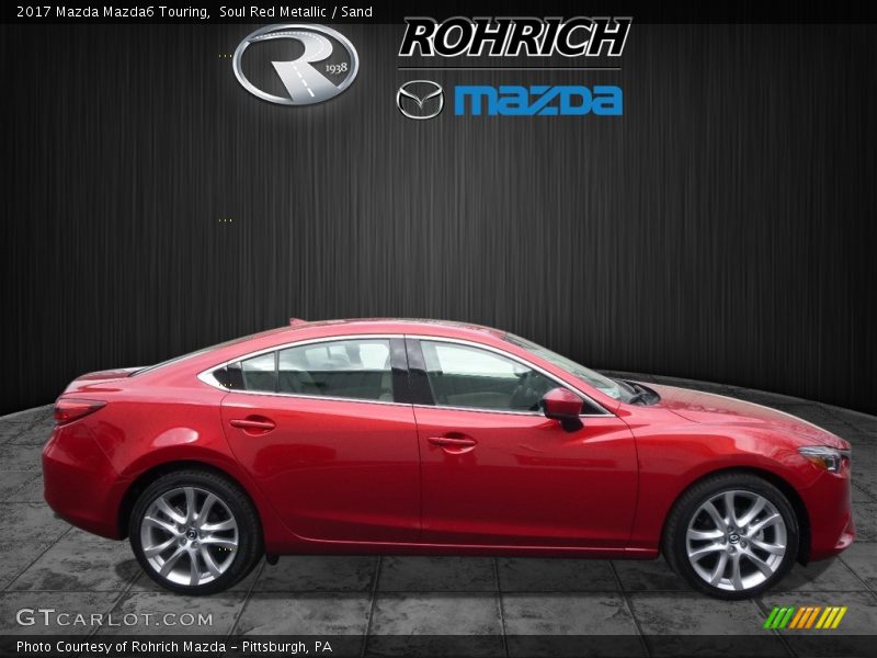 Soul Red Metallic / Sand 2017 Mazda Mazda6 Touring