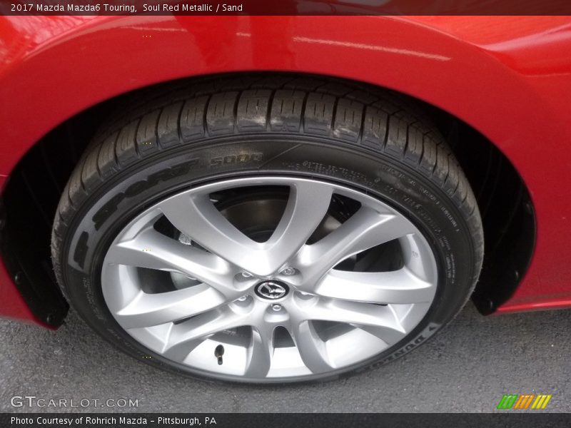 Soul Red Metallic / Sand 2017 Mazda Mazda6 Touring