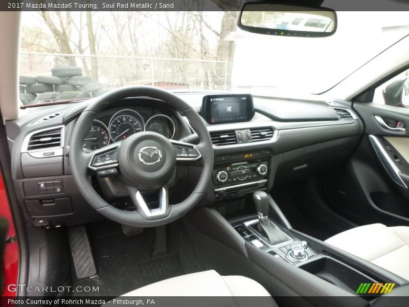 Soul Red Metallic / Sand 2017 Mazda Mazda6 Touring