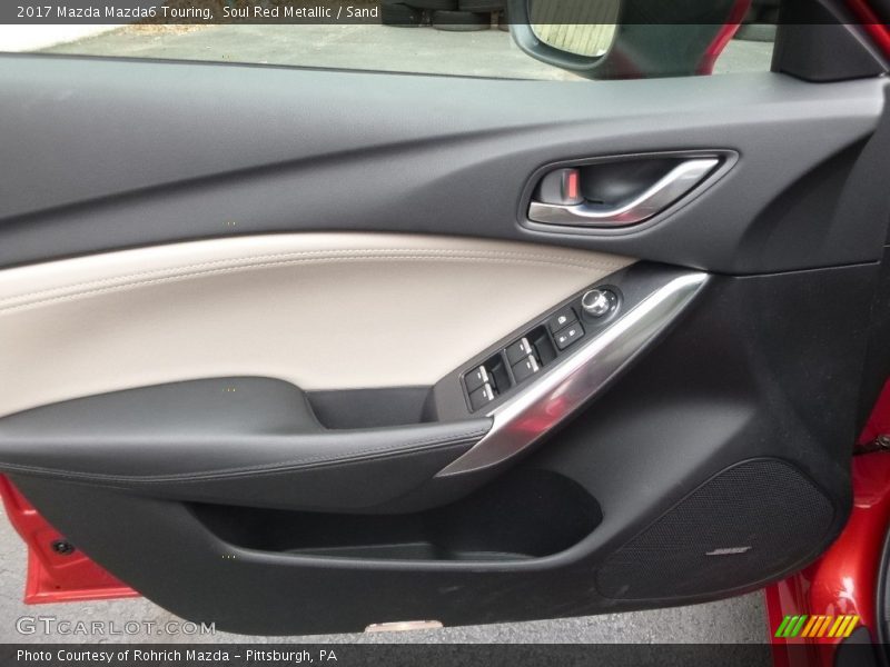 Soul Red Metallic / Sand 2017 Mazda Mazda6 Touring