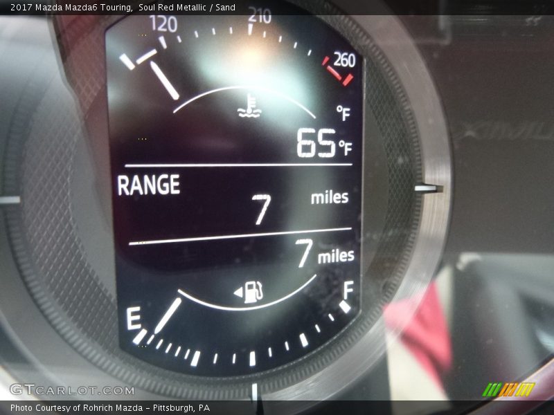 Soul Red Metallic / Sand 2017 Mazda Mazda6 Touring