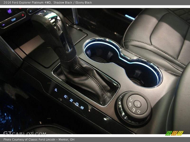 Shadow Black / Ebony Black 2016 Ford Explorer Platinum 4WD
