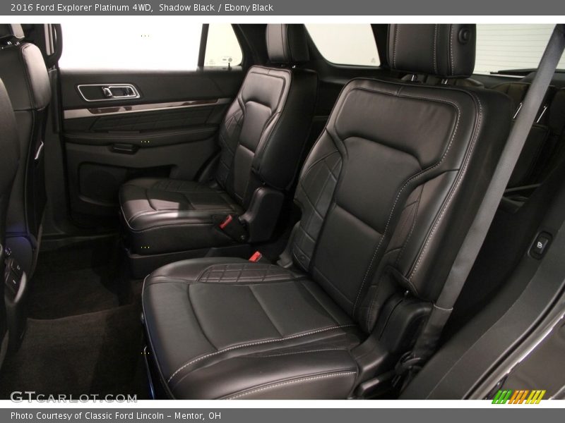 Shadow Black / Ebony Black 2016 Ford Explorer Platinum 4WD