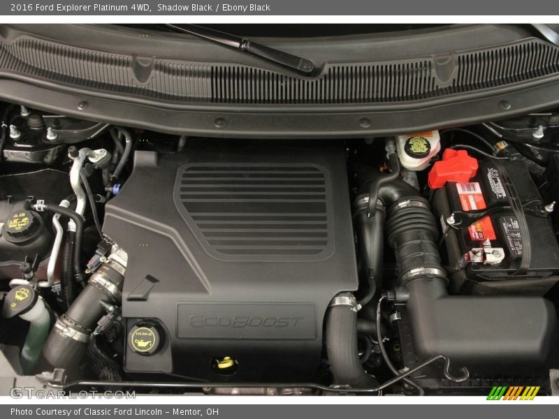 Shadow Black / Ebony Black 2016 Ford Explorer Platinum 4WD
