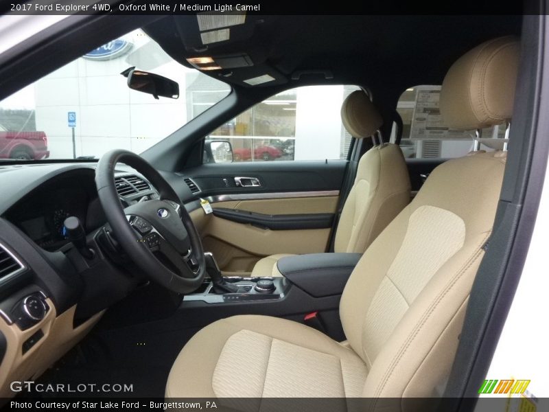 Front Seat of 2017 Explorer 4WD