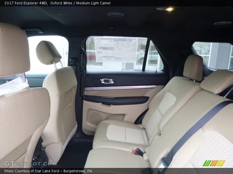 Rear Seat of 2017 Explorer 4WD