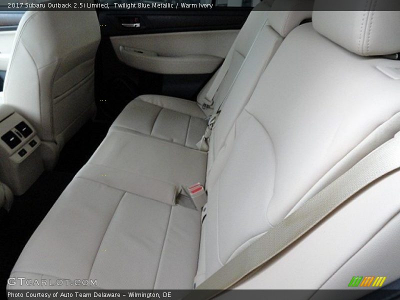 Twilight Blue Metallic / Warm Ivory 2017 Subaru Outback 2.5i Limited