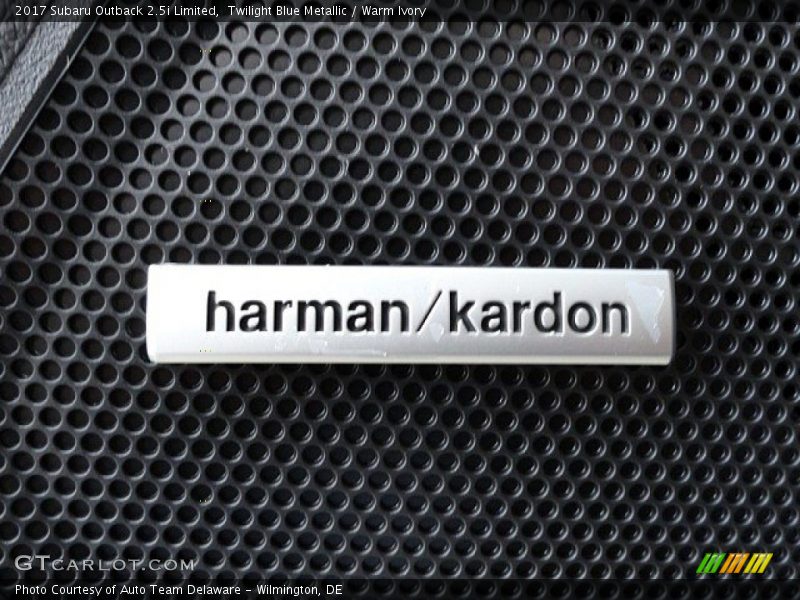 Twilight Blue Metallic / Warm Ivory 2017 Subaru Outback 2.5i Limited