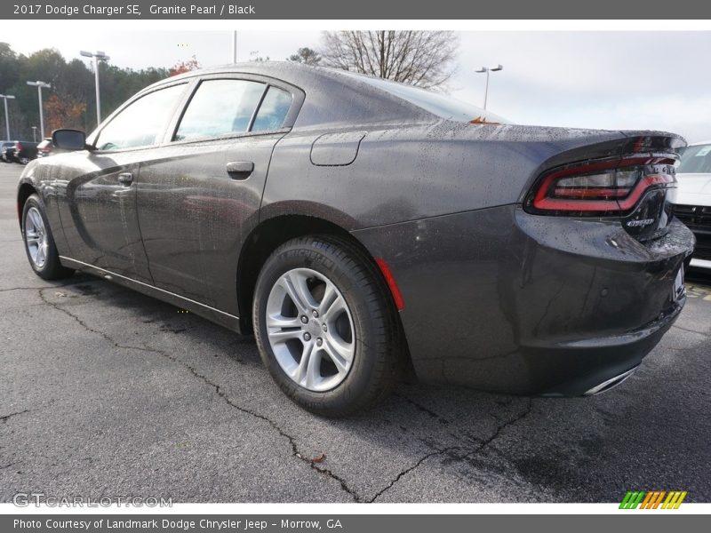 Granite Pearl / Black 2017 Dodge Charger SE