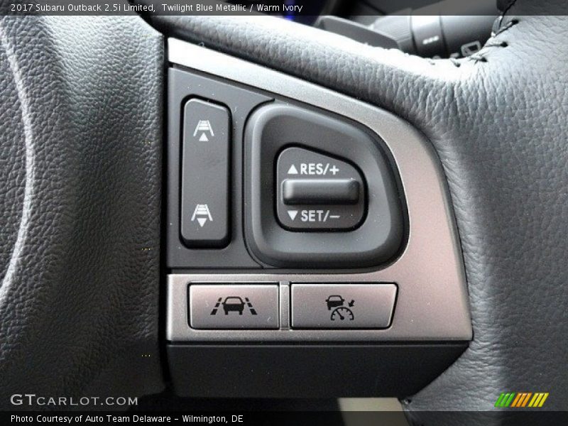 Twilight Blue Metallic / Warm Ivory 2017 Subaru Outback 2.5i Limited