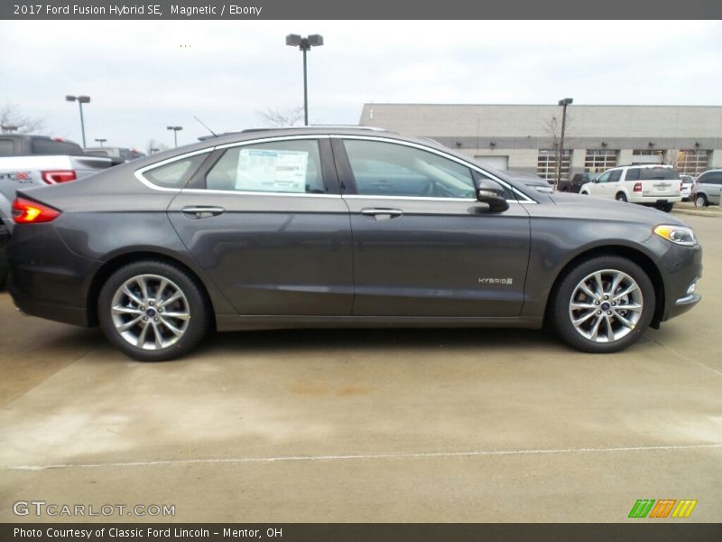 Magnetic / Ebony 2017 Ford Fusion Hybrid SE