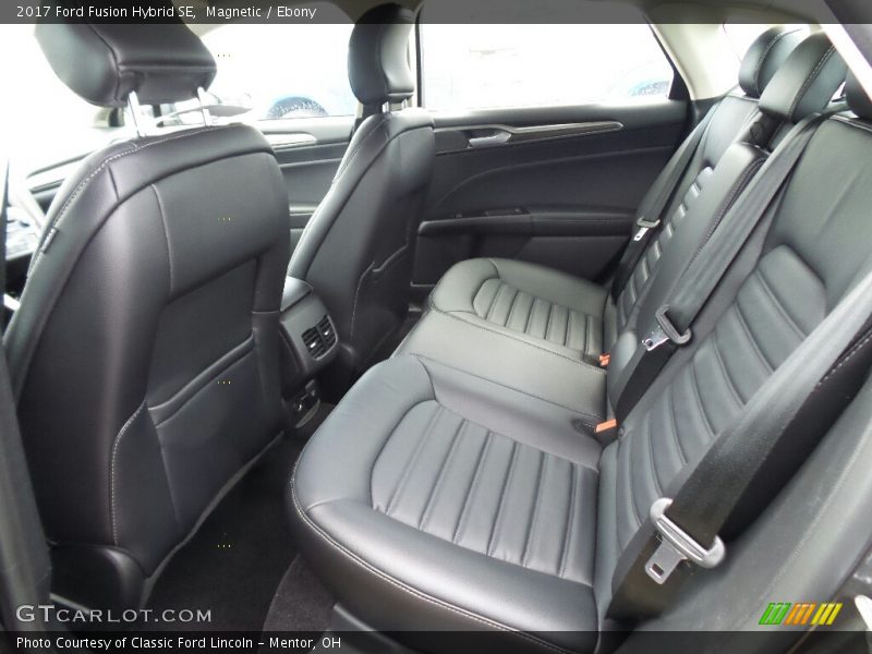 Magnetic / Ebony 2017 Ford Fusion Hybrid SE
