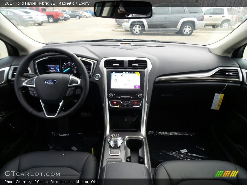 Magnetic / Ebony 2017 Ford Fusion Hybrid SE