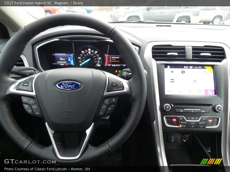 Magnetic / Ebony 2017 Ford Fusion Hybrid SE