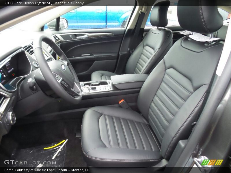 Magnetic / Ebony 2017 Ford Fusion Hybrid SE