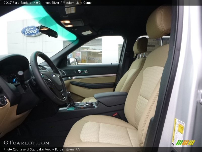Front Seat of 2017 Explorer 4WD
