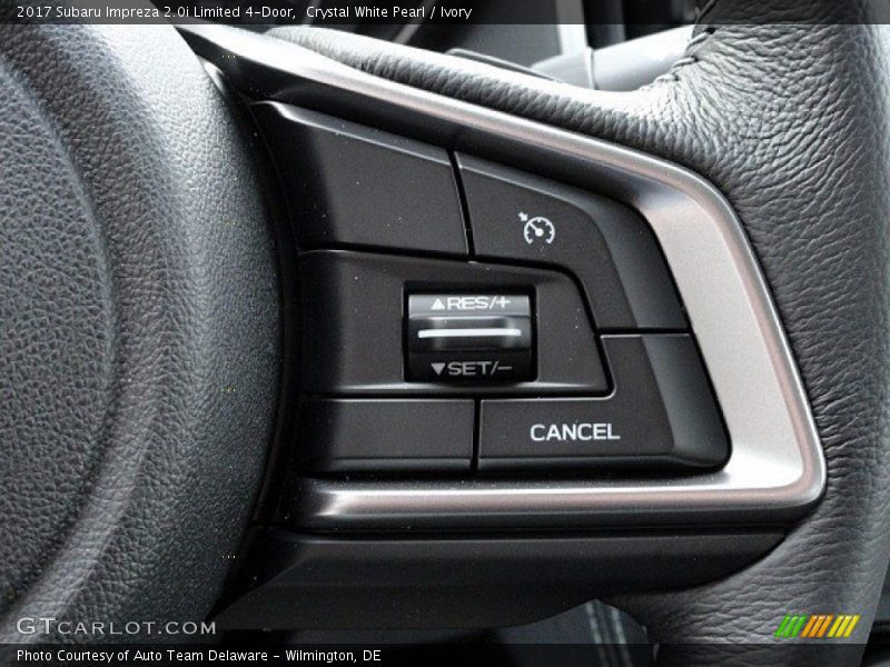 Controls of 2017 Impreza 2.0i Limited 4-Door