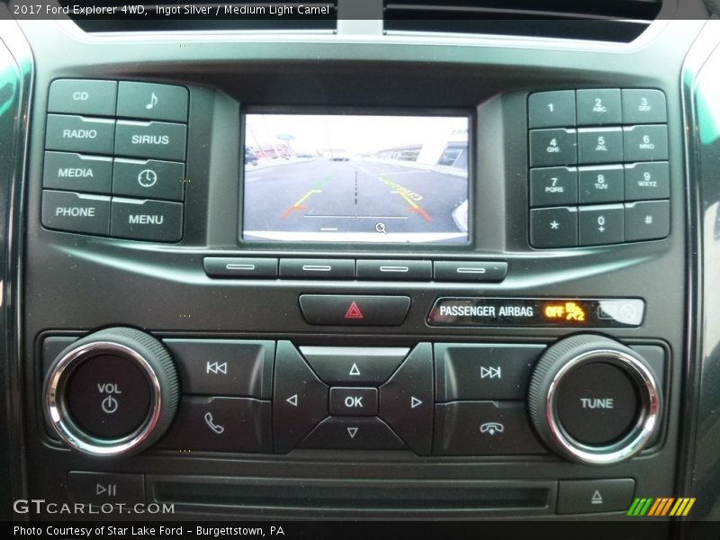 Controls of 2017 Explorer 4WD