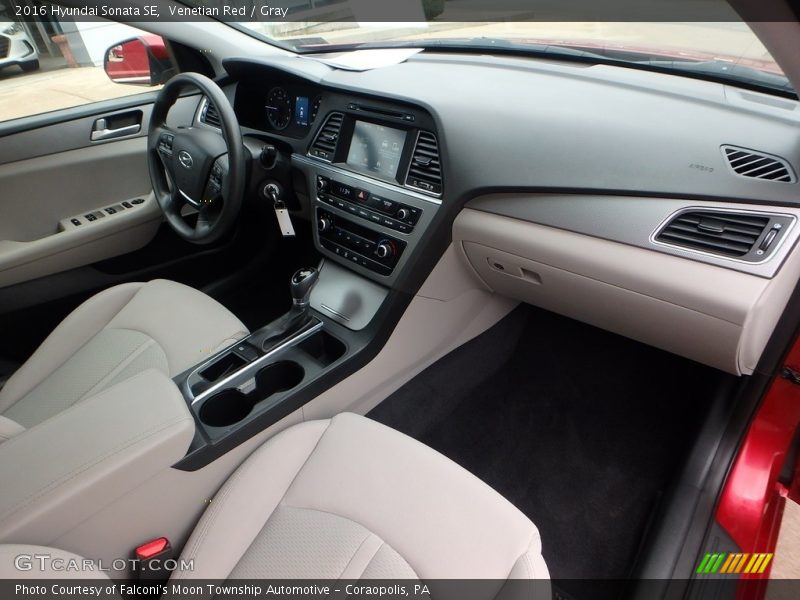 Venetian Red / Gray 2016 Hyundai Sonata SE