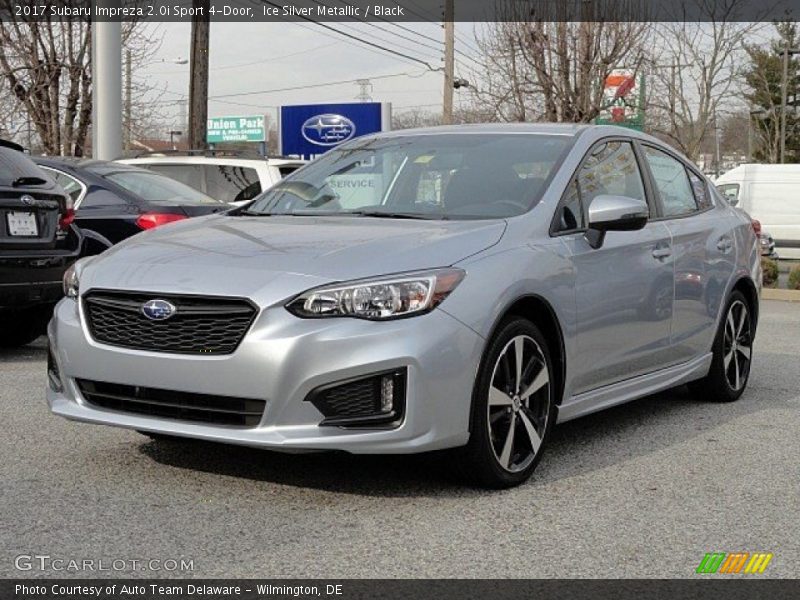 Ice Silver Metallic / Black 2017 Subaru Impreza 2.0i Sport 4-Door