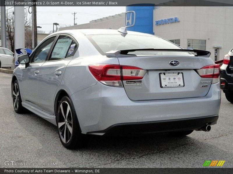 Ice Silver Metallic / Black 2017 Subaru Impreza 2.0i Sport 4-Door