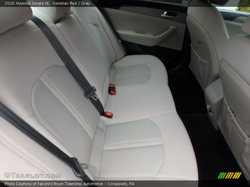 Venetian Red / Gray 2016 Hyundai Sonata SE