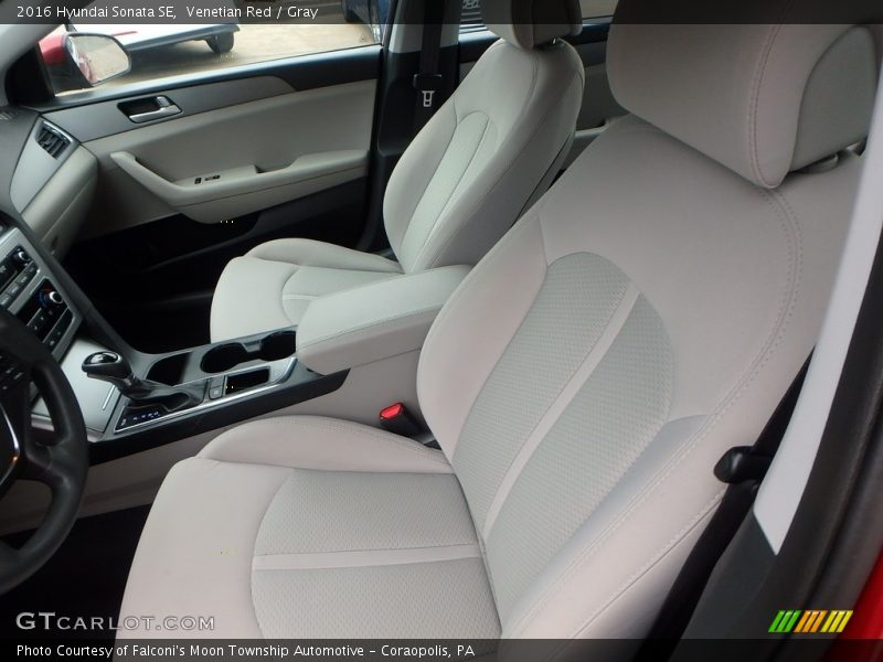 Venetian Red / Gray 2016 Hyundai Sonata SE