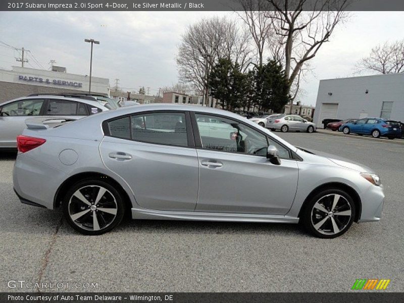 Ice Silver Metallic / Black 2017 Subaru Impreza 2.0i Sport 4-Door